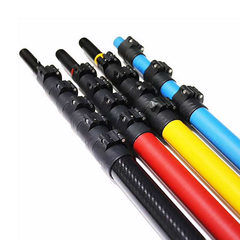 30ft Lightweight Customized Hybrid Material Window Cleaning Pole